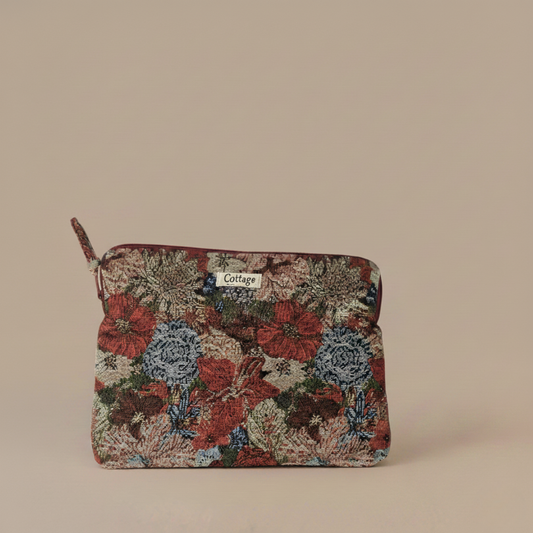 Funda para ordenador jacquard: Rouge