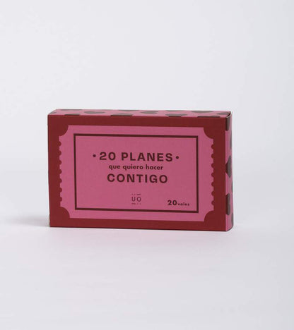 Planes para pareja “20 Planes que quiero hacer contigo