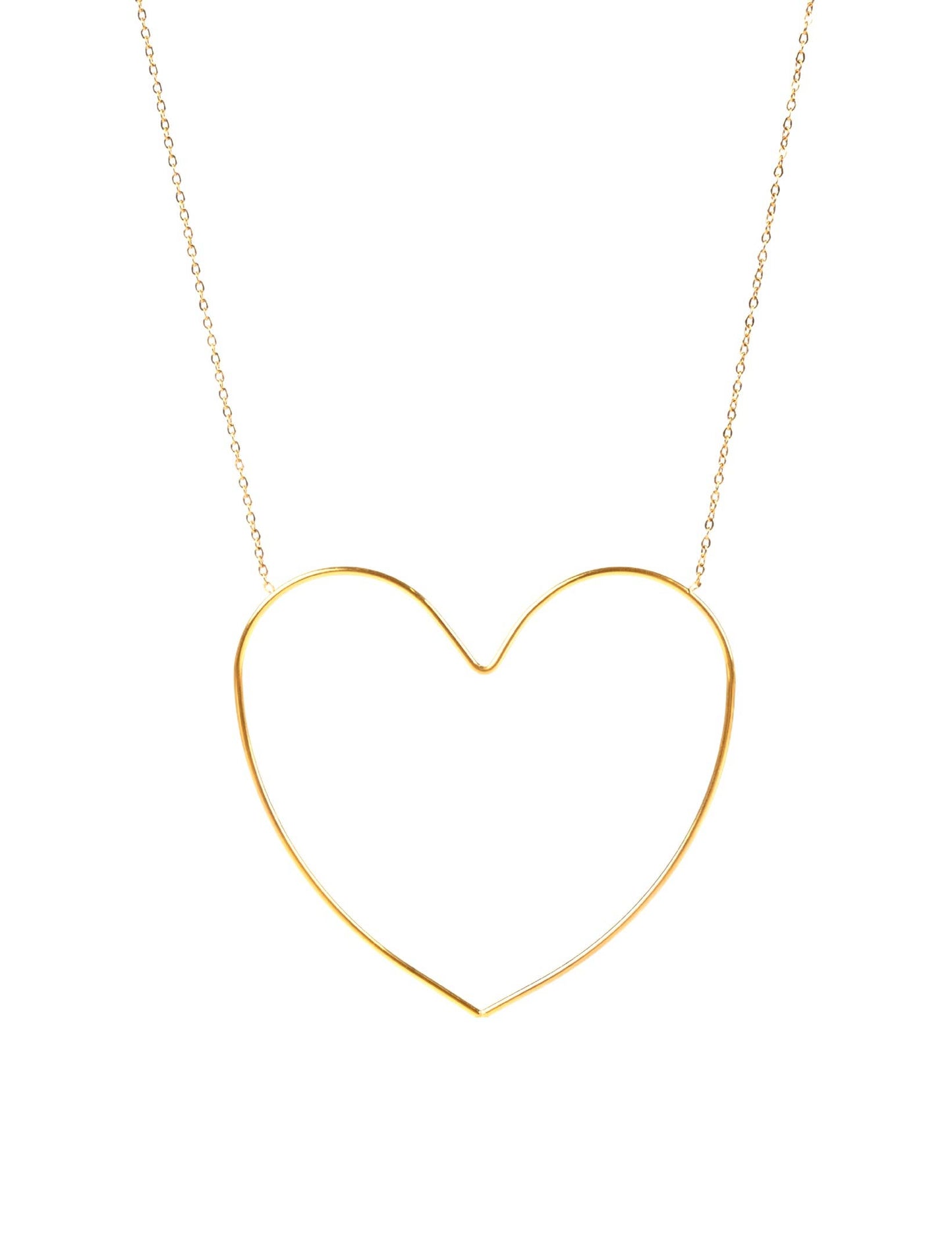 Collar Corazón Grande Fineline