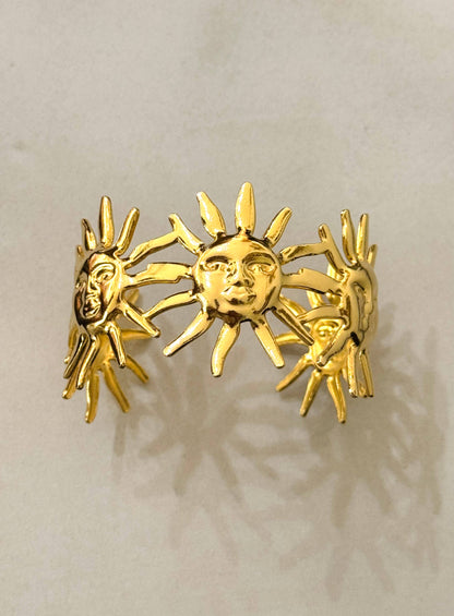 La pulsera de acero inoxidable Sun