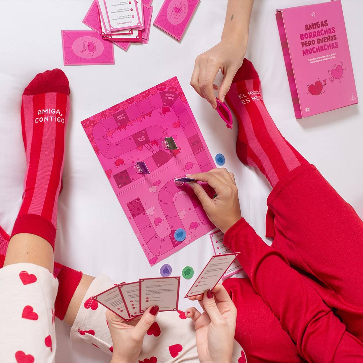 Juego "Amigas borrachas pero buenas muchachas"