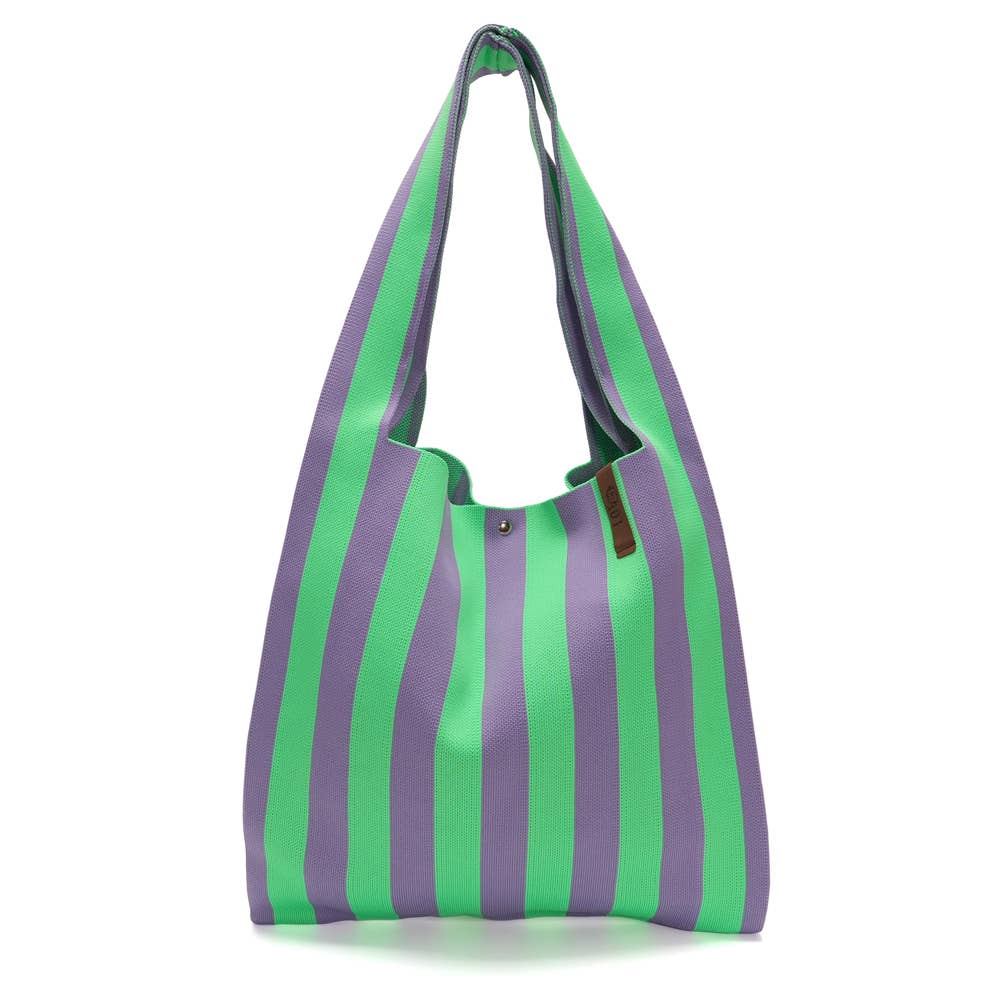 Bolso grande rayas