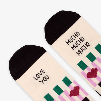 Calcetines "Love you mucho, mucho": 42-46