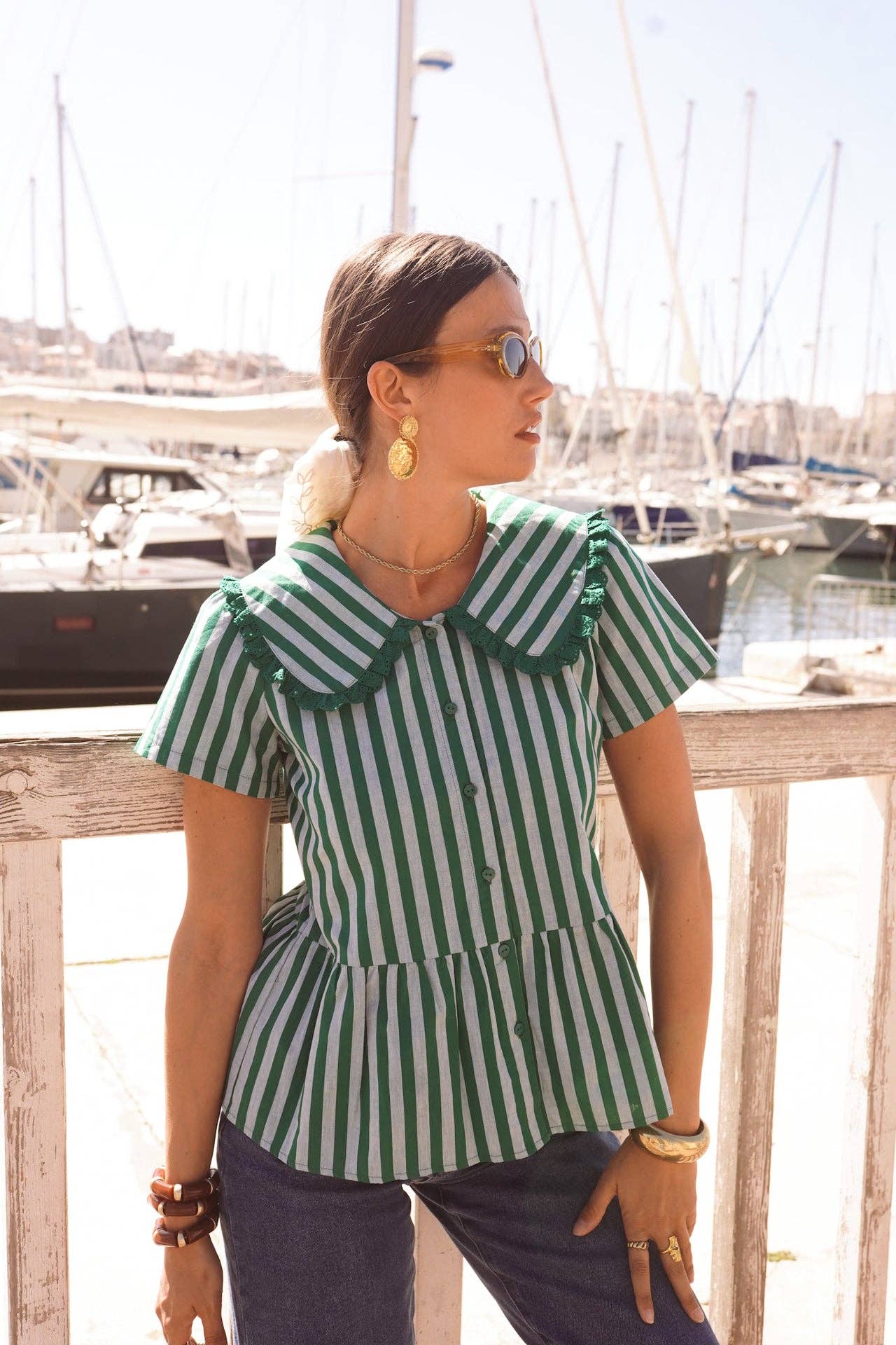Camisa Nissia: Rojo