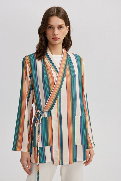 Kimono rayas