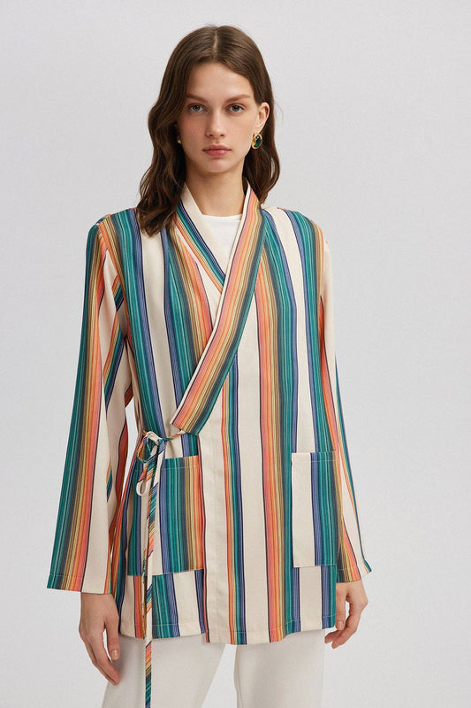 KIMONO DE DOBLE BOTONADURA