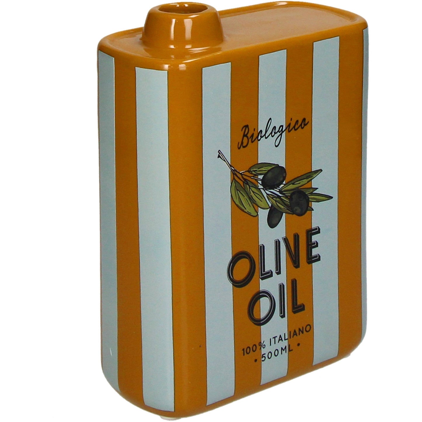 Jarrón Aceite de Oliva Rayas