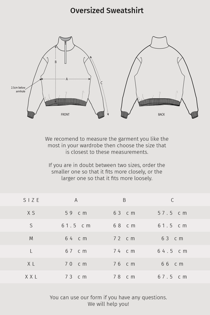 Sudadera Did I do that? | Oversized Sweatshirt: Oversized unisex