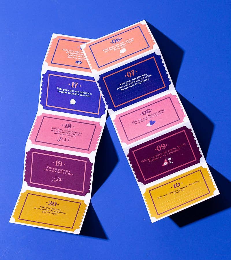 Vales "20 Planes Que Quiero Hacer Con Mi Abuela"