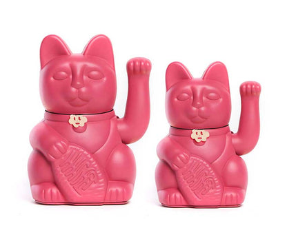 LuckyCat rojo violeta