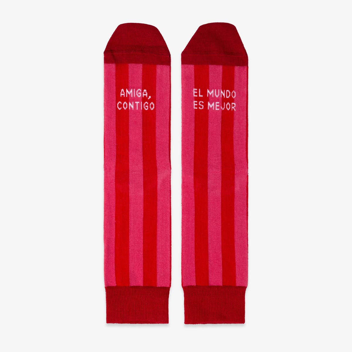 Calcetines "Amiga contigo el mundo es mejor": 36-41