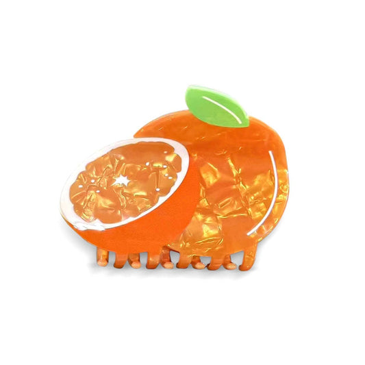 Pinza para el pelo naranja