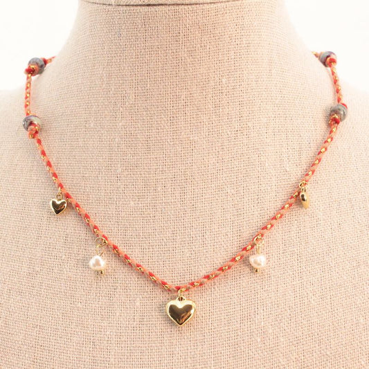 Collar corazón